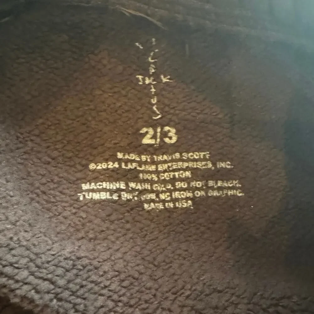 TRAVIS SCOTT / CACTUS JACK Formula Two F2 Joggers, Unisex Kids 2/3 New Very Rare